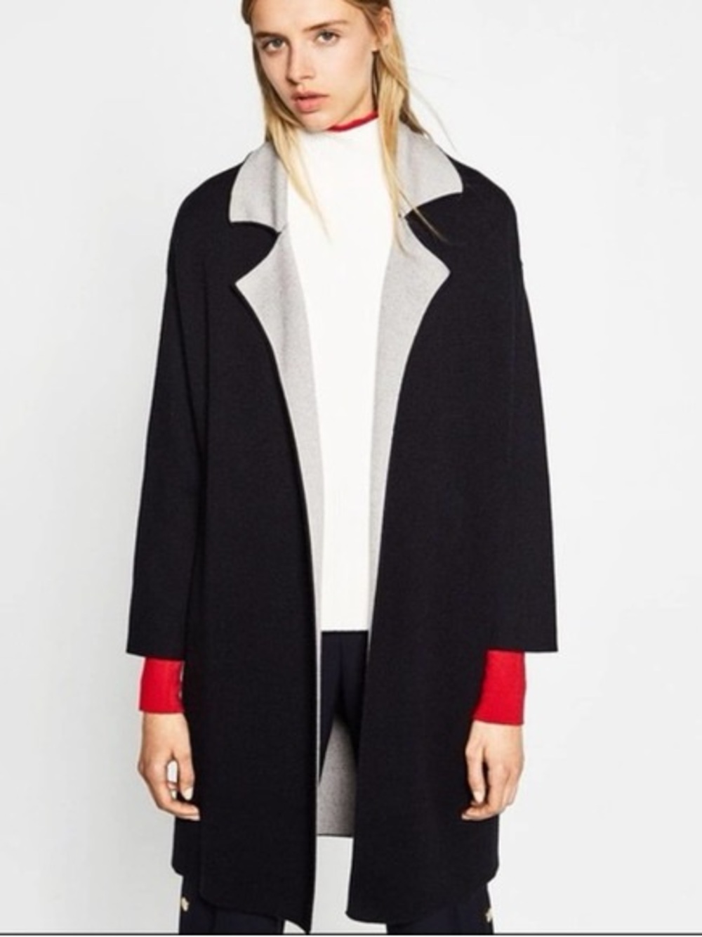 Talbots Pure Merino Wool Double-Knit Cardigan